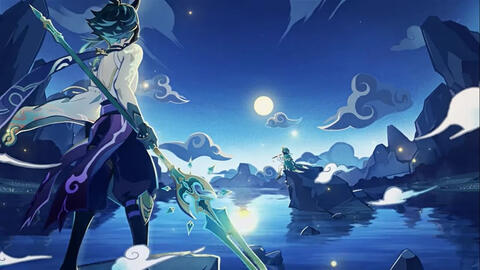 “And only on moonlit nights, in the glow from Guyun and in the sound of the Dihua flute is his memory preserved.”